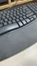 罗技（Logitech）Wave Keys人体工学键盘无线蓝牙办公平板ipad键盘Mac笔记本薄膜98配列键盘家用双模带掌托倾角支架 Wave Keys黑色(带Bolt接收器) 实拍图