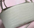 CHARLES&KEITH鳄鱼纹凯莉包手提斜挎婚包包女包生日礼物CK2-50270880-1 Ivory象牙色 S 实拍图
