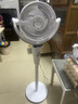 艾美特（AIRMATE）【小暴风PRO】空气循环扇家用大风力摇头电风扇卧室安静轻音小风扇桌面台式节能落地扇电扇 X231 实拍图