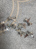 银色蝴蝶结发夹女2025新款爆款高级感发卡发饰侧边刘海碎发小夹子 银色【四个】 实拍图