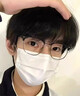 蔡司（ZEISS）镜片近视眼镜痞帅眉线框眼镜架大脸防蓝光辐射散光七夕礼物送男友 简约款中框-【品质合金】-久森19326黑银 配德国蔡司旗下视特耐1.56防蓝光[-300度内] 实拍图