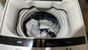 松下租房适用 波轮洗衣机 8KG 全自动家用 智能桶自洁 宽瀑布水流 XQB80-K3F1 实拍图