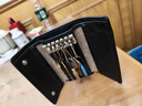 金利来时尚休闲钥匙包商务牛皮钥匙包礼盒 生日礼物送礼 实拍图
