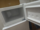 HYUNDAI（韩国现代）小冰箱迷你小型家用冷藏冷冻宿舍出租房办公室双开门二门电冰箱节能省电 80L白【行业热卖+日销过百】 实拍图
