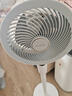 艾美特（AIRMATE）【天鹅MAX】空气循环扇直流变频家用大风力电风扇卧室轻音一级能效负离子净化语音落地扇 SRDI151 实拍图