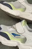 江博士学步鞋运动鞋春季男女复古魔术贴儿童鞋2B16A1023AM米/绿/蓝30码 实拍图