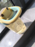 乐扣乐扣（LOCK&LOCK）手拎儿童吸管杯学生塑料水杯户外便携运动杯tritan材质 黄色400ml 实拍图