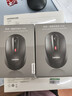 联想（Lenovo）无线蓝牙双模充电鼠标  便携办公鼠标人体工学设计 适用台式机一体机笔记本平板 M28黑色 实拍图
