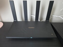 华为路由AX6 new 黑色  Wi-Fi6+ 7200Mbps 千兆路由器 家用高速全屋覆盖大户型 wifi穿墙王 实拍图
