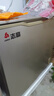 志高（CHIGO）小冰柜家用冷冻小型一级节能省电迷你卧式冷藏保鲜储母乳冷柜 【一级能效 全国联保】 205L 金微霜款 实拍图