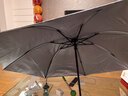 【全网爆款】手动UV折叠雨伞男女晴雨伞两用防晒遮阳黑胶伞 【新人福利】7骨 纯色随机无黑胶 实拍图
