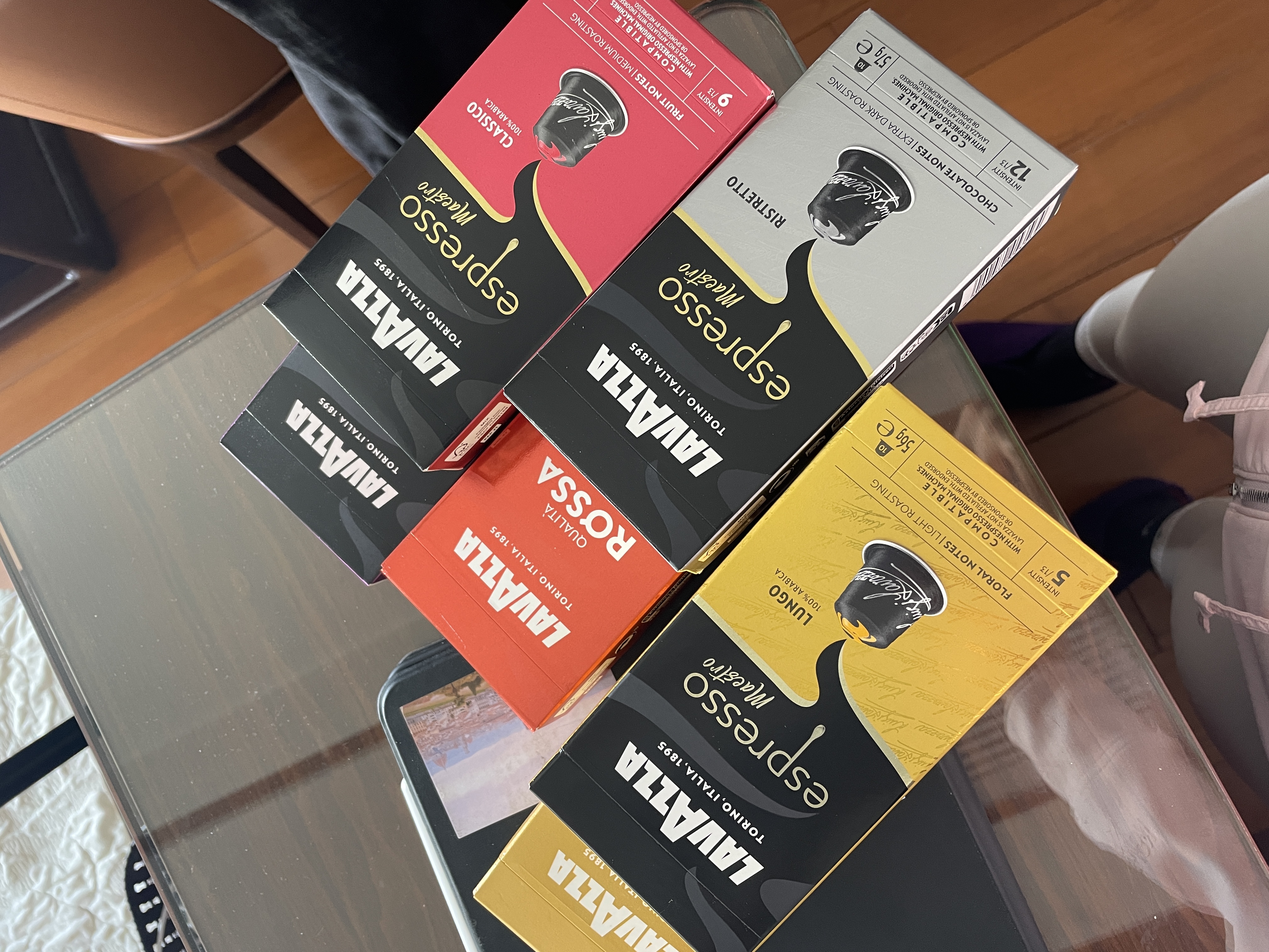 拉瓦萨（LAVAZZA）【意大利原装进口】胶囊黑咖啡粉10粒/盒适配Nespresso胶囊机 囤货6盒-10号+9号+12号黑巧+5号+8号+11号 实拍图