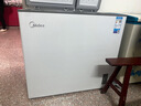 美的（Midea）210L双温双箱家用冰柜大冷冻小冷藏两用卧式冷柜小型冰箱电子控温一级能效BCD-210DKEM(E)国家补贴 实拍图