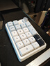 珂芝（KZZI）K20无线三模机械键盘19键带旋钮数字小键盘RGB灯光TOP结构PBT键帽全键热插拔冰川蓝风雨轴V2 实拍图