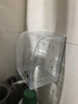 国际电工 86型自粘贴加高插座防水罩防溅盒智能电源插座防水盒保护罩 86型四位通用(黑透)  实拍图