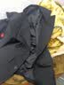 啄木鸟（TUCANO）西服西装男士四季款商务休闲职业正装伴郎服单西外套男装黑色 XL 实拍图