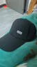 【热巴同款】加大棒球帽帽子男女大头围显脸小春夏字母百搭棒球帽 侧标-黑色 实拍图