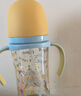 贝亲（Pigeon）自然成长翻盖直饮吸管 大童奶瓶330ml 马戏团 18月+ AA279 实拍图