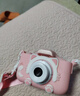 活石（LIVING STONES）儿童相机照相机7-14岁3-6高清数码拍照玩具女孩生日礼物12岁 粉128G丨9600w双摄+全包硅胶+礼盒 学生迷你相机新年礼物儿童节给女生 实拍图
