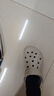 CROCS卡骆驰洞洞鞋贝雅洞洞鞋轻便运动鞋耐磨一脚蹬拖鞋休闲鞋|10126 卵石色-2V3 39 (240mm) 实拍图