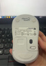 罗技（Logitech）M221 轻音鼠标 无线鼠标 办公鼠标 对称鼠标 带无线微型接收器 米白色 实拍图