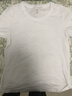京东京造短袖女T恤5A抗菌夏季新款修身显瘦打底抑菌防汗 白色 M 实拍图
