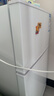 HYUNDAI（韩国现代）小冰箱迷你小型家用冷藏冷冻宿舍出租房办公室双开门二门电冰箱节能省电 68L白【一级能效+租房必备】 实拍图