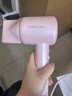 康夫（CONFU）高速电吹风机中空无叶生日新年520七夕情人节礼物送女友礼物大功率大风力等离子护发吹风筒KF-F9 【11万转等离子】+中空粉色 实拍图