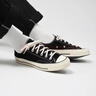 匡威（Converse）1970s三星标男鞋女鞋经典低帮情侣帆布鞋运动休闲板鞋学生鞋 162058C 经典低帮黑 42.5 /9 实拍图