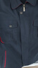 锦衣洋春秋长袖工作服套装男夏季薄款短袖工作服透气工装厂服弹力工作服 1618春秋款藏蓝色 XL (175) （上衣+裤子） 实拍图