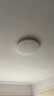 欧普照明（OPPLE）全光谱护眼吸顶灯卧室灯智能LED照明灯具简约现代快装圆形 实拍图