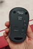 罗技（Logitech）M185鼠标 无线鼠标 办公鼠标 对称鼠标 黑色灰边 带无线2.4G接收器 实拍图