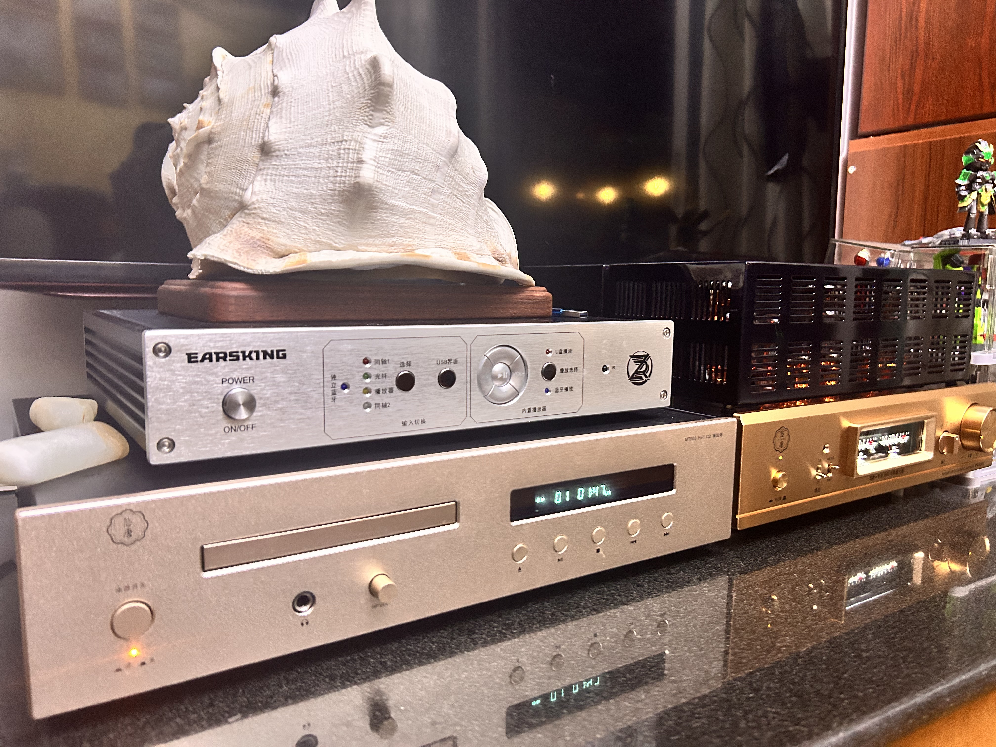 悠唐 MK8800电子管胆机功放HiFi发烧级KT88推挽高端大功率后级纯胆功放机 MK8800纯胆功放(龙吟凤哕) 实拍图