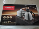 金灶（KAMJOVE）全智能自动上水电热水壶电茶壶全自动上水壶电茶炉烧水壶茶具茶台烧水壶全自动一体 K9 0.9L 不锈钢色 实拍图