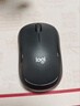 罗技（Logitech）M185鼠标 无线鼠标 办公鼠标 对称鼠标 黑色灰边 带无线2.4G接收器 实拍图