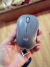 罗技（Logitech）M185鼠标 无线鼠标 办公鼠标 对称鼠标 黑色灰边 带无线2.4G接收器 实拍图
