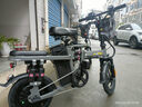 普莱德新国标折叠电动自行车 超长续航电动车 铝合金代驾车 锂电池助力男女通用成人电瓶车 代步电单车 航空铝合金-16减震-进口级25A-纯电约75km 实拍图