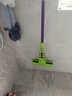 妙洁胶棉拖把27cm杆长120共2头滚轮式懒人家用一拖净免手洗海绵吸水 实拍图
