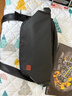 京东京造 探索者斜挎包男女胸包腰包大容量单肩背包休闲运动手机 黑色 实拍图