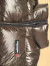 Abercrombie & Fitch男装25秋冬新款美式双拉链LOGO立领羽绒服外套132-5199 棕色 L (180/108A) 实拍图