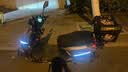 霸盛电动车后备箱踏板摩托车尾箱大容量45L外卖箱电瓶车储物箱工具箱 45L前程似锦+机械锁+安装配件 实拍图