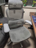 黑白调P2 Pro+二代人体工学电脑椅办公人工力学座椅学习久电竞椅4D腰托 P2Max【麦肯基5D腰托】霜白 脚托 实拍图