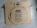 AOC 23.8英寸144Hz 高刷护眼办公 IPS HDR 6轴调色 每台出厂校色 低蓝光不闪 电竞电脑显示器24G51F 实拍图