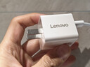 联想（Lenovo）USB-C迷你氮化镓充电器20W 智能温度管控 多种协议智能快充 精致小巧外观 樱花白 实拍图