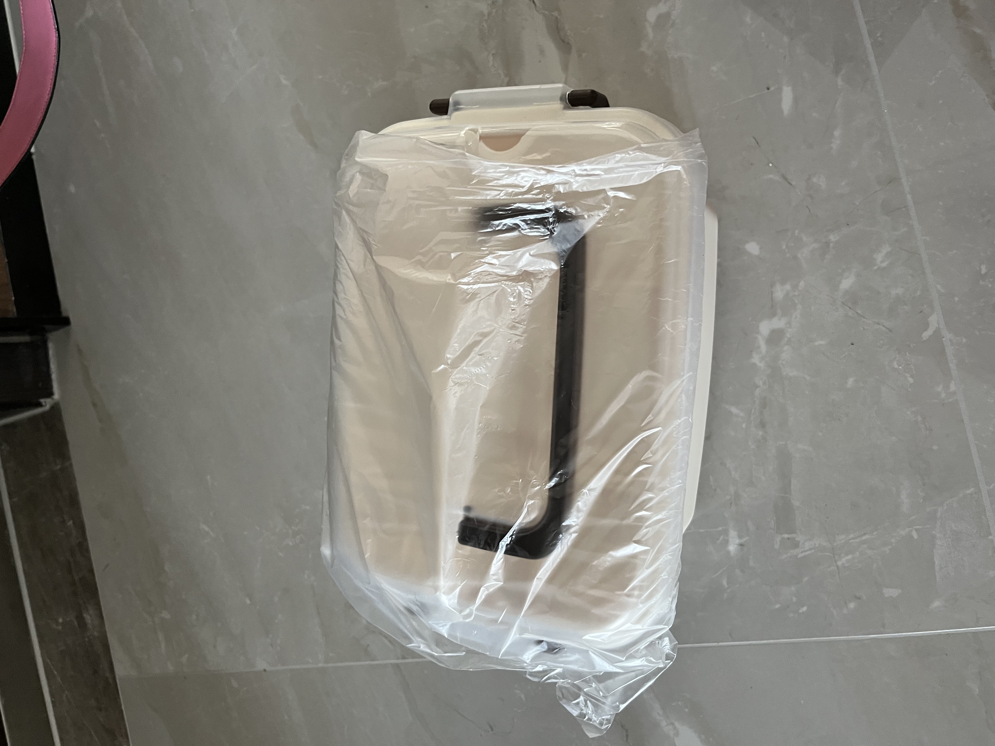 百草园塑料家用医药箱手提多功能药品收纳药箱双层中号1个装 实拍图