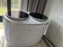 美的（Midea）双子座 波轮洗衣机全自动 1KG迷你内衣洗 分区洗衣机 专业除菌螨 MNBB10VH70E 以旧换新 实拍图