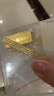 实时金【足金9999】黄金水贝黄金金豆子金锭送人节日礼物投资收藏理财 金豆豆5g【带证书】 实拍图