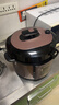 美的（Midea） 电压力锅 电高压锅 家用大容量多功能定时预约高压电饭煲电饭锅家用4-5-6人用5升6升高压快煮锅 店长推荐 实惠首选 5L 【单胆 玫瑰金】 实拍图