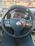 纳帕皮方向盘套四季通用防滑吸汗透气超薄汽车把套2025新款保护套 经典黑【圆形】 实拍图