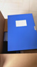 晨光（M&G）文具 10只A4/55mm档案盒粘扣文件盒 凭证收纳资料盒 蓝色票据塑料盒办公财会用品ADM929Z9 实拍图